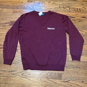 Varsity DeMatha High School Maroon Sweater